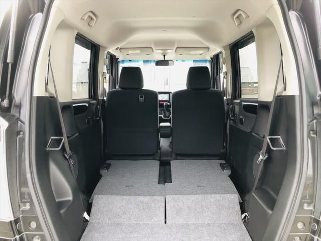 G・ターボパッケージ 禁煙車 両側パワースライドドア 社外ナビ フルセグTV DVD Bluetooth バックカメラ プッシュスタート スマートキー ステアリングリモコン HIDヘッドライト 純正15インチアルミホイール(16枚目)
