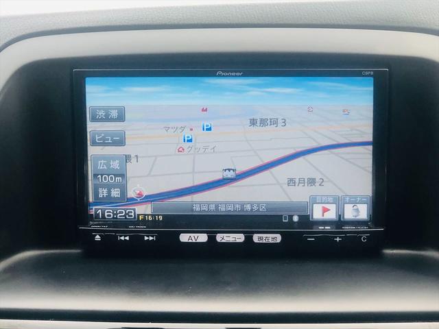 ＣＸ－５ ＸＤ　純正ナビ　フルセグＴＶ　ＤＶＤ　Ｂｌｕｅｔｏｏｔｈ　ＥＴＣ　バックカメラ　サイドカメラ　プッシュスタート　スマートキー　ＨＩＤヘッドライト　フォグランプ　純正１７インチアルミホイール　シャークアンテナ（39枚目）