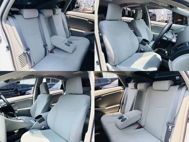 プリウスＰＨＶ Ｓ　社外１９インチアルミホイール　ローダウン　モデリスタエアロ　純正ナビ　フルセグＴＶ　ＤＶＤ　Ｂｌｕｅｔｏｏｔｈ　ＥＴＣ　バックカメラ　プッシュスタート　スマートキー　シートヒーター　ＨＩＤヘッドライト（5枚目）