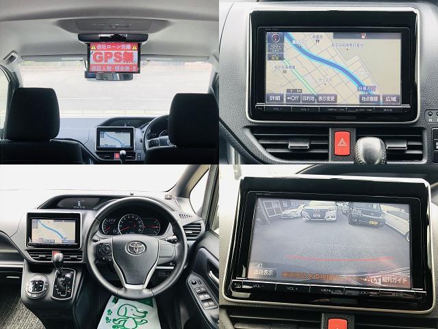 ノア Ｓｉ　後席モニター　両側パワースライドドア　前後ドライブレコーダー　９インチ純正ナビ　フルセグＴＶ　ＤＶＤ　Ｂｌｕｅｔｏｏｔｈ　ＥＴＣ　バックカメラ　プッシュスタート　スマートキー　社外１７ＡＷ（6枚目）
