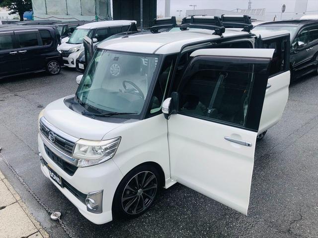タント カスタムＲＳ　ＳＡ　社外１６インチアルミホイール　ローダウン　ルーフキャリアー　両側パワースライドドア　社外ナビ　フルセグＴＶ　ＤＶＤ　Ｂｌｕｅｔｏｏｔｈ　ＥＴＣ　バックカメラ　プッシュスタート　スマートキー（32枚目）