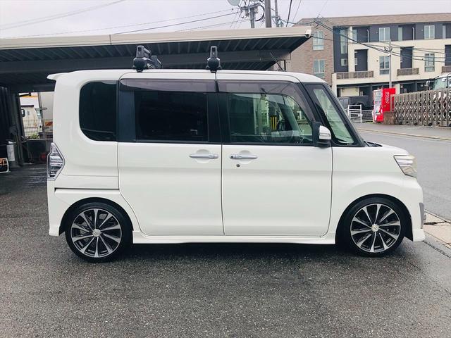 タント カスタムＲＳ　ＳＡ　社外１６インチアルミホイール　ローダウン　ルーフキャリアー　両側パワースライドドア　社外ナビ　フルセグＴＶ　ＤＶＤ　Ｂｌｕｅｔｏｏｔｈ　ＥＴＣ　バックカメラ　プッシュスタート　スマートキー（41枚目）