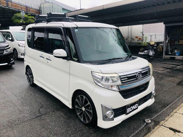 タント カスタムＲＳ　ＳＡ　社外１６インチアルミホイール　ローダウン　ルーフキャリアー　両側パワースライドドア　社外ナビ　フルセグＴＶ　ＤＶＤ　Ｂｌｕｅｔｏｏｔｈ　ＥＴＣ　バックカメラ　プッシュスタート　スマートキー（43枚目）
