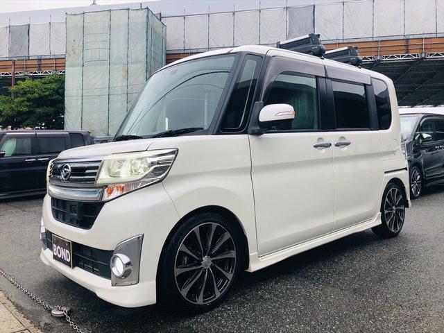 タント カスタムＲＳ　ＳＡ　社外１６インチアルミホイール　ローダウン　ルーフキャリアー　両側パワースライドドア　社外ナビ　フルセグＴＶ　ＤＶＤ　Ｂｌｕｅｔｏｏｔｈ　ＥＴＣ　バックカメラ　プッシュスタート　スマートキー（72枚目）