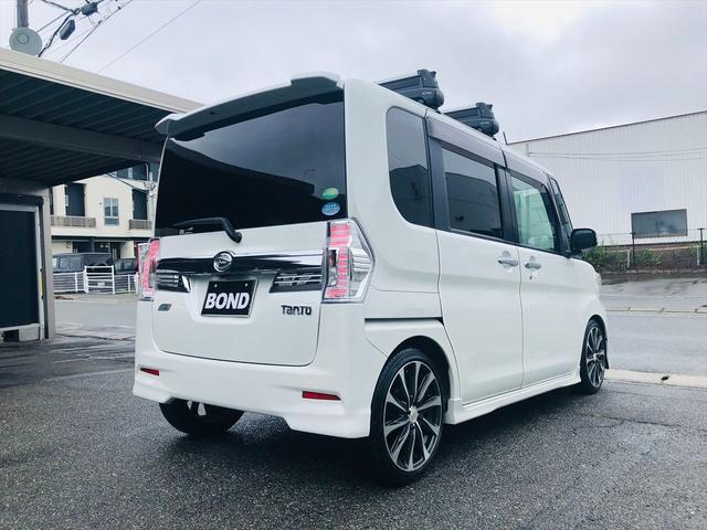 タント カスタムＲＳ　ＳＡ　社外１６インチアルミホイール　ローダウン　ルーフキャリアー　両側パワースライドドア　社外ナビ　フルセグＴＶ　ＤＶＤ　Ｂｌｕｅｔｏｏｔｈ　ＥＴＣ　バックカメラ　プッシュスタート　スマートキー（75枚目）