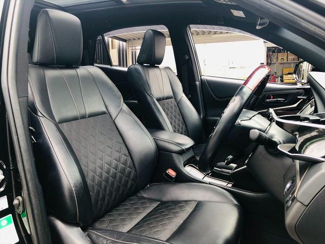 ハリアー プレミアム　サンルーフ　社外エアロ　パワーバックドア　ドライブレコーダー　純正ナビ　フルセグＴＶ　ＤＶＤ　Ｂｌｕｅｔｏｏｔｈ　ＥＴＣ　バックカメラ　パワーシート　プッシュスタート　スマートキー　ＬＥＤヘッドライト（63枚目）