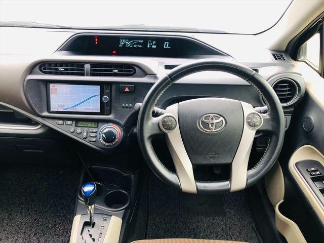 アクア Ｇ　モデリスタエアロ　純正ナビ　フルセグＴＶ　ＤＶＤ　Ｂｌｕｅｔｏｏｔｈ　ＥＴＣ　バックカメラ　プッシュスタート　スマートキー　キーレスエントリー　シャークアンテナ　ＬＥＤヘッドライト　フォグランプ（43枚目）