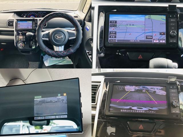 タント カスタムＸ　トップエディションＳＡＩＩ　パワースライドドア　ドライブレコーダー　純正ナビ　フルセグＴＶ　ＤＶＤ　Ｂｌｕｅｔｏｏｔｈ　ＥＴＣ　バックカメラ　プッシュスタート　スマートキー　ＬＥＤヘッドライト　フォグランプ　純正１４ＡＷ（6枚目）