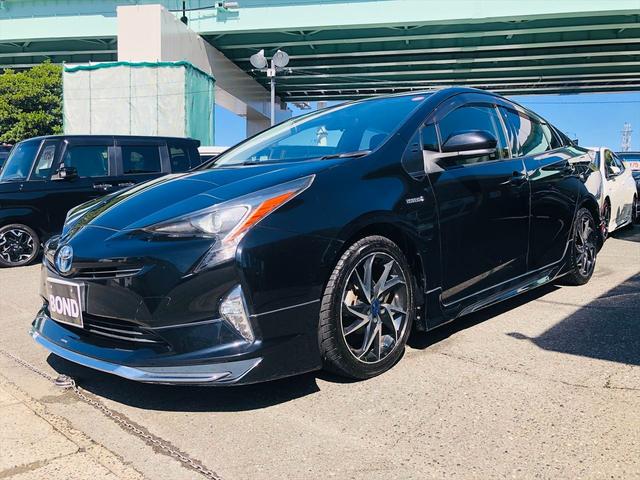 プリウス Ｓ　モデリスタエアロ　モデリスタ１７インチアルミホイール　社外ナビ　フルセグＴＶ　Ｂｌｕｅｔｏｏｔｈ　ＥＴＣ　バックカメラ　プッシュスタート　スマートキー　ＬＥＤヘッドライト　フォグランプ（72枚目）