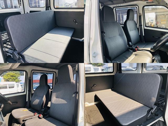 ハイゼットカーゴ スペシャルＳＡＩＩＩ　ハイルーフ　障害物センサー　レーンキープアシスト　衝突軽減ブレーキ　横滑り防止装置　両側スライドドア　純正ラジオ　アイドリングストップ　フルフラットシート　パワーステアリング　運転席・助手席エアバック（6枚目）