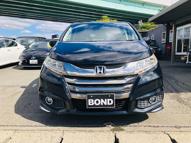 オデッセイ アブソルート 両側パワースライドドア 前後ドライブレコーダー 純正ナビ DVD Bluetooth ETC バックカメラ 3列シート プッシュスタート スマートキー LEDヘッドライト フォグランプ 純正17AW(38枚目)