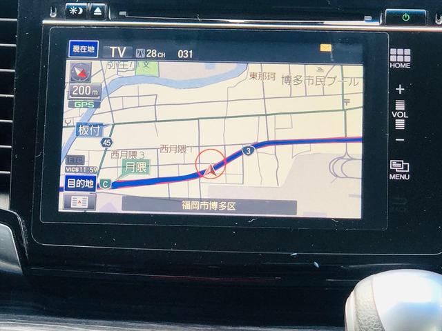 オデッセイ アブソルート 両側パワースライドドア 前後ドライブレコーダー 純正ナビ DVD Bluetooth ETC バックカメラ 3列シート プッシュスタート スマートキー LEDヘッドライト フォグランプ 純正17AW(52枚目)