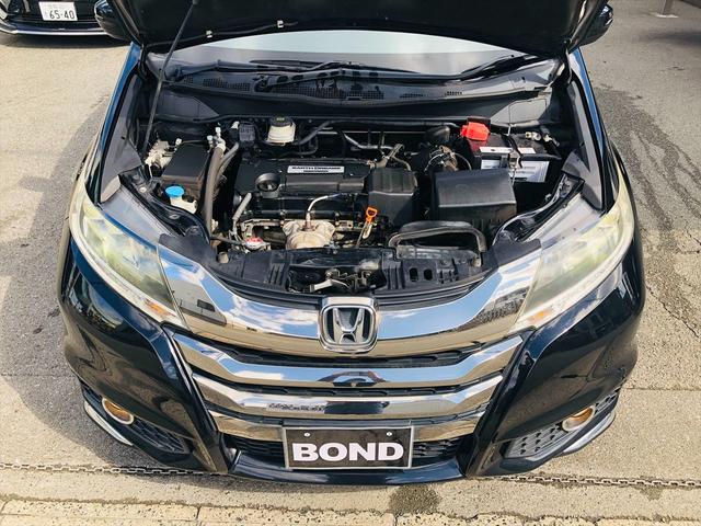 オデッセイ アブソルート 両側パワースライドドア 前後ドライブレコーダー 純正ナビ DVD Bluetooth ETC バックカメラ 3列シート プッシュスタート スマートキー LEDヘッドライト フォグランプ 純正17AW(72枚目)