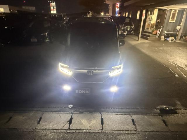 N-BOXカスタム G・EXターボホンダセンシング ホンダセンシング 両側パワースライドドア 前後ドライブレコーダー 純正ナビ フルセグTV DVD Bluetooth ETC バックカメラ プッシュスタート スマートキー LEDヘッドライト(6枚目)