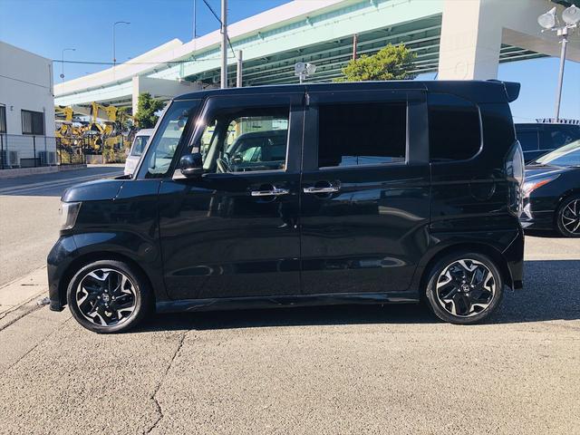 N-BOXカスタム G・EXターボホンダセンシング ホンダセンシング 両側パワースライドドア 前後ドライブレコーダー 純正ナビ フルセグTV DVD Bluetooth ETC バックカメラ プッシュスタート スマートキー LEDヘッドライト(14枚目)