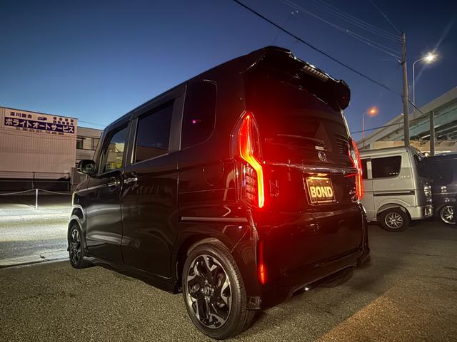 N-BOXカスタム G・EXターボホンダセンシング ホンダセンシング 両側パワースライドドア 前後ドライブレコーダー 純正ナビ フルセグTV DVD Bluetooth ETC バックカメラ プッシュスタート スマートキー LEDヘッドライト(35枚目)