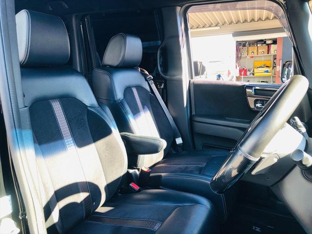 N-BOXカスタム G・EXターボホンダセンシング ホンダセンシング 両側パワースライドドア 前後ドライブレコーダー 純正ナビ フルセグTV DVD Bluetooth ETC バックカメラ プッシュスタート スマートキー LEDヘッドライト(65枚目)