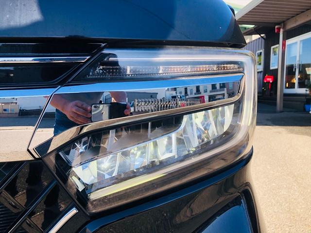 N-BOXカスタム G・EXターボホンダセンシング ホンダセンシング 両側パワースライドドア 前後ドライブレコーダー 純正ナビ フルセグTV DVD Bluetooth ETC バックカメラ プッシュスタート スマートキー LEDヘッドライト(75枚目)