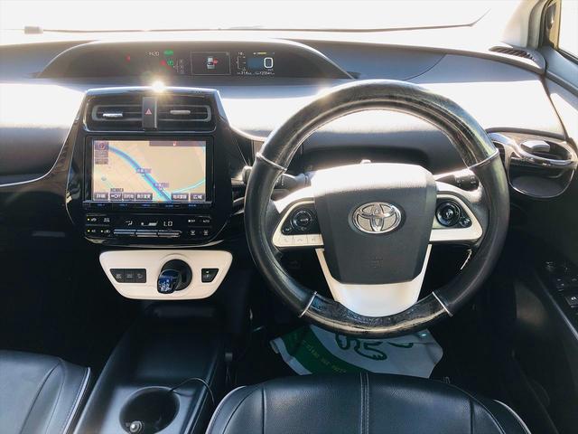 プリウス S モデリスタエアロ 車高調 社外18インチアルミホイール 純正ナビ フルセグTV DVD ETC バックカメラ プッシュスタート スマートキー LEDヘッドライト フォグランプ シャークアンテナ(50枚目)