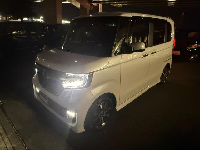 N-BOX G・Lホンダセンシング パワースライドドア 純正9インチナビ ブルセグTV DVD Bluetooth ETC バックカメラ プッシュスタート スマートキー キーレスエントリー LEDヘッドライト フォグランプ 純正14AW(32枚目)