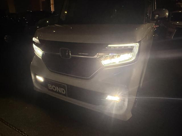 N-BOX G・Lホンダセンシング パワースライドドア 純正9インチナビ ブルセグTV DVD Bluetooth ETC バックカメラ プッシュスタート スマートキー キーレスエントリー LEDヘッドライト フォグランプ 純正14AW(33枚目)