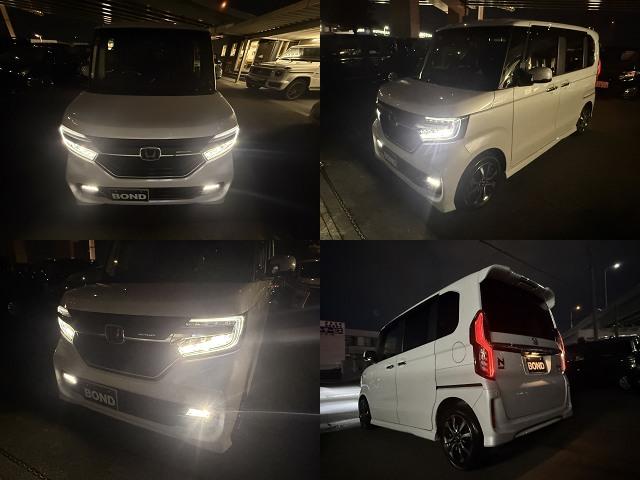 N-BOX G・Lホンダセンシング パワースライドドア 純正9インチナビ ブルセグTV DVD Bluetooth ETC バックカメラ プッシュスタート スマートキー キーレスエントリー LEDヘッドライト フォグランプ 純正14AW(35枚目)