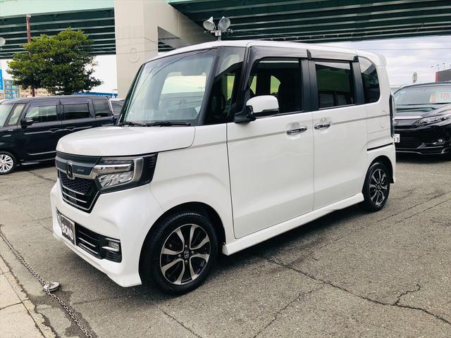 N-BOX G・Lホンダセンシング パワースライドドア 純正9インチナビ ブルセグTV DVD Bluetooth ETC バックカメラ プッシュスタート スマートキー キーレスエントリー LEDヘッドライト フォグランプ 純正14AW(39枚目)