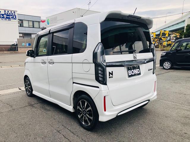 N-BOX G・Lホンダセンシング パワースライドドア 純正9インチナビ ブルセグTV DVD Bluetooth ETC バックカメラ プッシュスタート スマートキー キーレスエントリー LEDヘッドライト フォグランプ 純正14AW(41枚目)