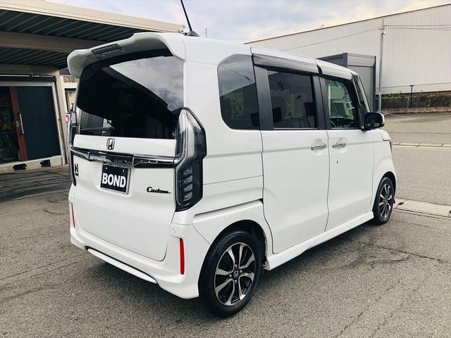 N-BOX G・Lホンダセンシング パワースライドドア 純正9インチナビ ブルセグTV DVD Bluetooth ETC バックカメラ プッシュスタート スマートキー キーレスエントリー LEDヘッドライト フォグランプ 純正14AW(45枚目)