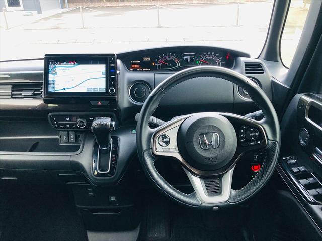 N-BOX G・Lホンダセンシング パワースライドドア 純正9インチナビ ブルセグTV DVD Bluetooth ETC バックカメラ プッシュスタート スマートキー キーレスエントリー LEDヘッドライト フォグランプ 純正14AW(51枚目)