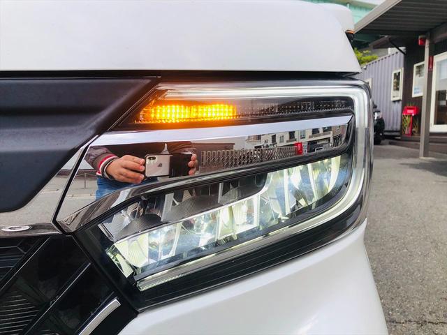 N-BOX G・Lホンダセンシング パワースライドドア 純正9インチナビ ブルセグTV DVD Bluetooth ETC バックカメラ プッシュスタート スマートキー キーレスエントリー LEDヘッドライト フォグランプ 純正14AW(73枚目)