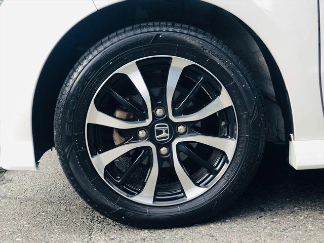 N-BOX G・Lホンダセンシング パワースライドドア 純正9インチナビ ブルセグTV DVD Bluetooth ETC バックカメラ プッシュスタート スマートキー キーレスエントリー LEDヘッドライト フォグランプ 純正14AW(77枚目)