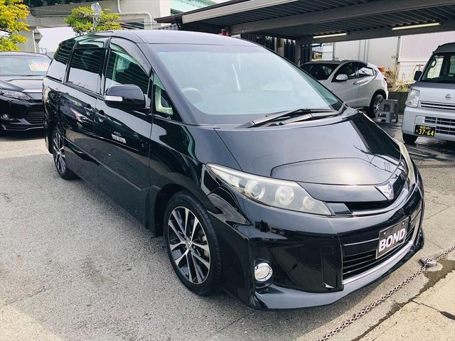 エスティマ アエラス　後席モニター　両側パワースライドドア　純正ＨＤＤナビ　フルセグＴＶ　ＤＶＤ　Ｂｌｕｅｔｏｏｔｈ　ＥＴＣ　バックカメラ　プッシュスタート　スマートキー　オットマン　ＨＩＤヘッドライト　純正１８ＡＷ（48枚目）