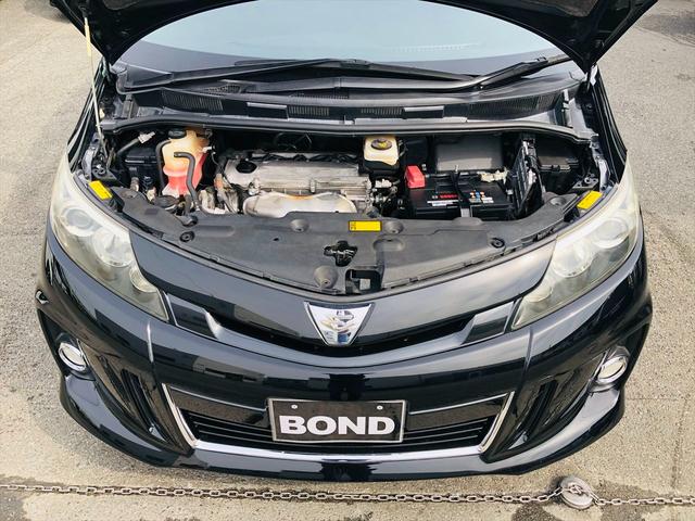 エスティマ アエラス　後席モニター　両側パワースライドドア　純正ＨＤＤナビ　フルセグＴＶ　ＤＶＤ　Ｂｌｕｅｔｏｏｔｈ　ＥＴＣ　バックカメラ　プッシュスタート　スマートキー　オットマン　ＨＩＤヘッドライト　純正１８ＡＷ（72枚目）