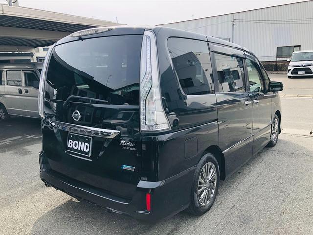 セレナ ライダー　Ｓ－ハイブリッド　後席モニター　両側パワースライドドア　純正ナビ　フルセグＴＶ　ＤＶＤ　ＥＴＣ　バックカメラ　プッシュスタート　スマートキー　キーレスエントリー　ＬＥＤヘッドライト　フォグランプ　純正１６ＡＷ（45枚目）