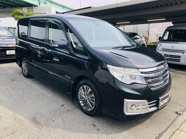 セレナ ライダー　Ｓ－ハイブリッド　後席モニター　両側パワースライドドア　純正ナビ　フルセグＴＶ　ＤＶＤ　ＥＴＣ　バックカメラ　プッシュスタート　スマートキー　キーレスエントリー　ＬＥＤヘッドライト　フォグランプ　純正１６ＡＷ（48枚目）