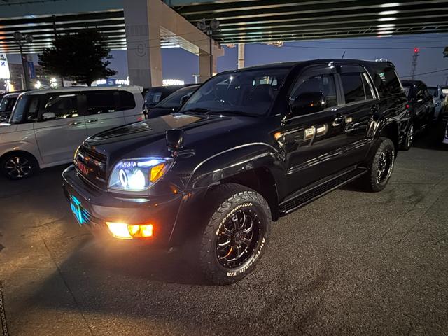 ハイラックスサーフ SSR-X リフトアップ 社外17インチアルミホイール 社外ナビ DVD ETC バックカメラ キーレスエントリー 電動格納ミラー 社外HIDヘッドライト フォグランプ 盗難防止システム 衝突安全ボディ(33枚目)