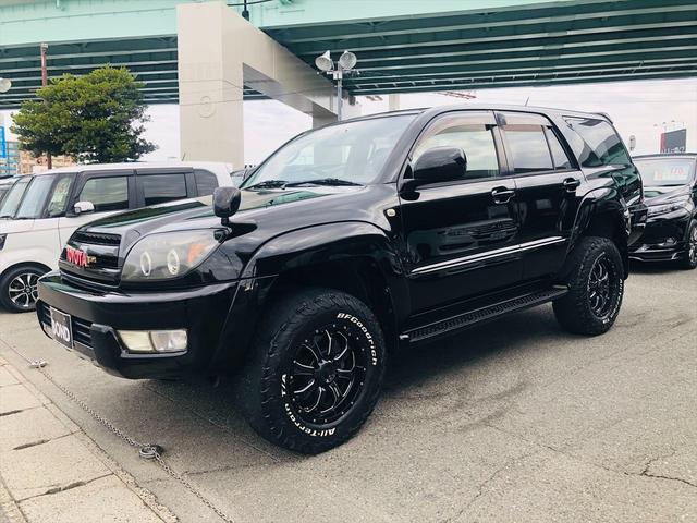 ハイラックスサーフ SSR-X リフトアップ 社外17インチアルミホイール 社外ナビ DVD ETC バックカメラ キーレスエントリー 電動格納ミラー 社外HIDヘッドライト フォグランプ 盗難防止システム 衝突安全ボディ(39枚目)