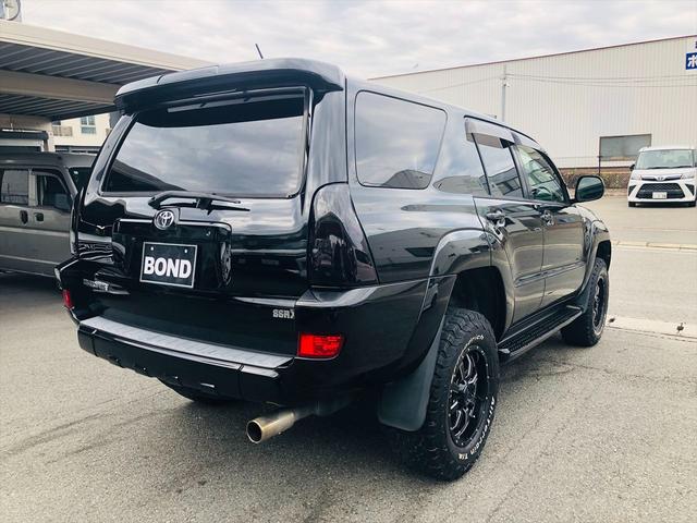 ハイラックスサーフ SSR-X リフトアップ 社外17インチアルミホイール 社外ナビ DVD ETC バックカメラ キーレスエントリー 電動格納ミラー 社外HIDヘッドライト フォグランプ 盗難防止システム 衝突安全ボディ(45枚目)