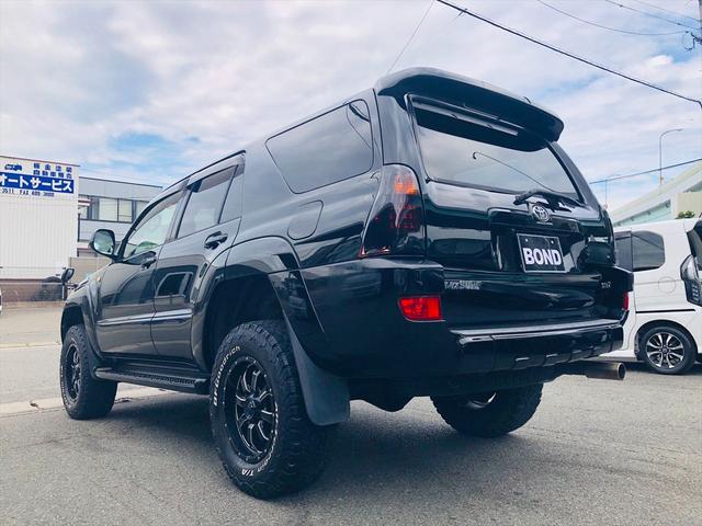 ハイラックスサーフ SSR-X リフトアップ 社外17インチアルミホイール 社外ナビ DVD ETC バックカメラ キーレスエントリー 電動格納ミラー 社外HIDヘッドライト フォグランプ 盗難防止システム 衝突安全ボディ(77枚目)