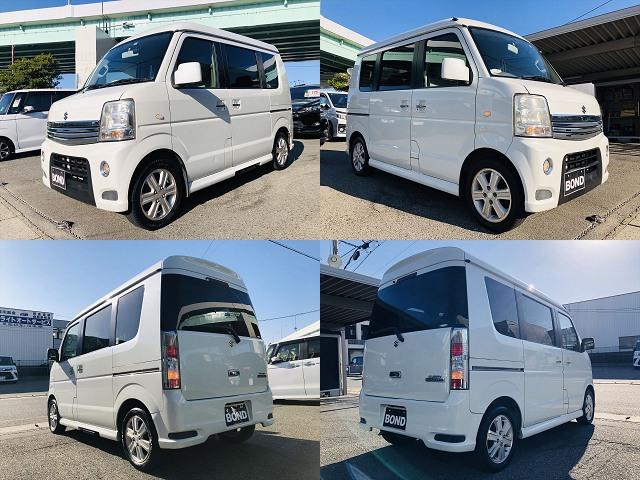 エブリイワゴン ＰＺターボスペシャル　両側パワースライドドア　オートステップ　前後ドライブレコーダー　社外ＨＤＤナビ　フルセグＴＶ　ＤＶＤ　Ｂｌｕｅｔｏｏｔｈ　ＥＴＣ　バックカメラ　キーレスエントリー　ＨＩＤヘッドライト　フォグランプ（4枚目）