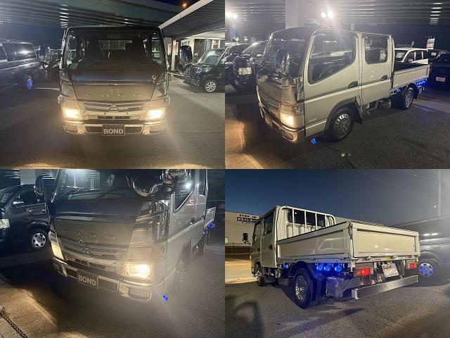 キャンター ダブルキャブロング全低床 最大積載量1500Kg 原動機の型式4P10 社外オーディオ CD キーレスエントリー ベンチシート フォグランプ 電動格納ミラー 全低床 Ad Blue パワーウインドウ パワーステアリング(35枚目)