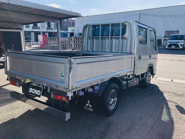 キャンター ダブルキャブロング全低床 最大積載量1500Kg 原動機の型式4P10 社外オーディオ CD キーレスエントリー ベンチシート フォグランプ 電動格納ミラー 全低床 Ad Blue パワーウインドウ パワーステアリング(45枚目)