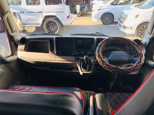 キャンター ダブルキャブロング全低床 最大積載量1500Kg 原動機の型式4P10 社外オーディオ CD キーレスエントリー ベンチシート フォグランプ 電動格納ミラー 全低床 Ad Blue パワーウインドウ パワーステアリング(72枚目)