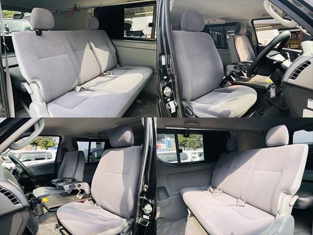 ハイエースバン ロングスーパーＧＬ　２型　ローダウン　社外１５インチアルミホイール　両側スライドドア　社外オーディオ　ＣＤ　ＥＴＣ　キーレスエントリー　電動格納ミラー　ＡＣ１００Ｖ　ＬＥＤヘッドライト　フォグランプ　簡易ベット（9枚目）