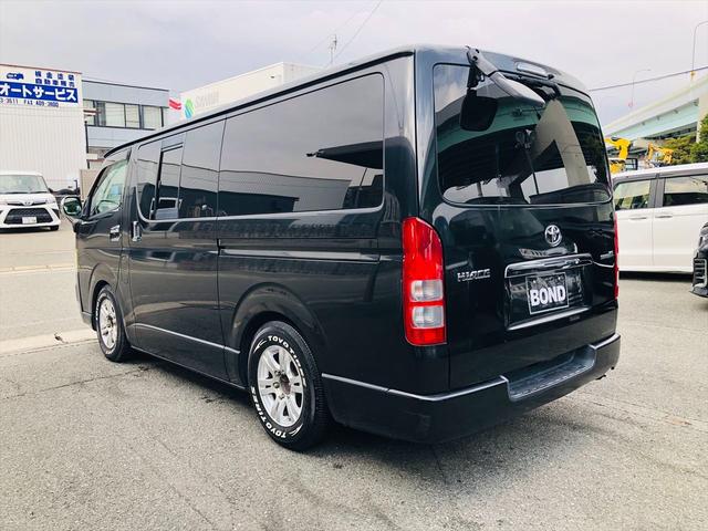 ハイエースバン ロングスーパーＧＬ　２型　ローダウン　社外１５インチアルミホイール　両側スライドドア　社外オーディオ　ＣＤ　ＥＴＣ　キーレスエントリー　電動格納ミラー　ＡＣ１００Ｖ　ＬＥＤヘッドライト　フォグランプ　簡易ベット（41枚目）