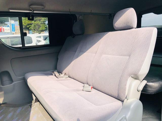 ハイエースバン ロングスーパーＧＬ　２型　ローダウン　社外１５インチアルミホイール　両側スライドドア　社外オーディオ　ＣＤ　ＥＴＣ　キーレスエントリー　電動格納ミラー　ＡＣ１００Ｖ　ＬＥＤヘッドライト　フォグランプ　簡易ベット（64枚目）