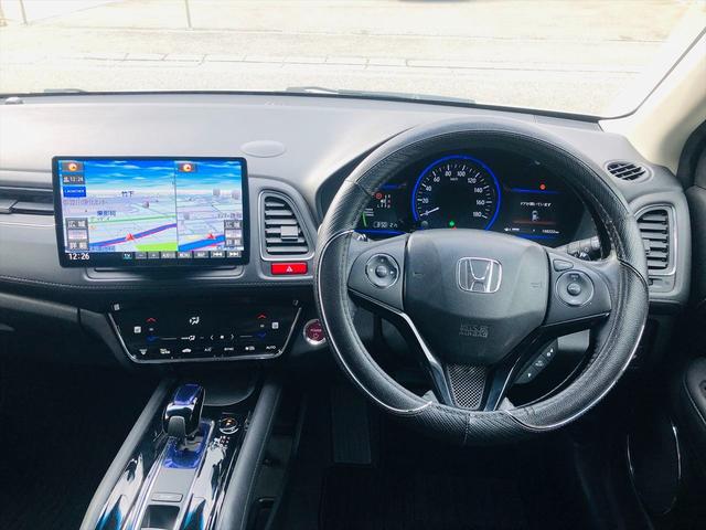 ヴェゼル ハイブリッドZ 車高調 社外19インチアルミホイール ルーフキャリアー 社外ナビ フルセグTV DVD Bluetooth ETC バックカメラ プッシュスタート スマートキー LEDヘッドライト フォグランプ(46枚目)