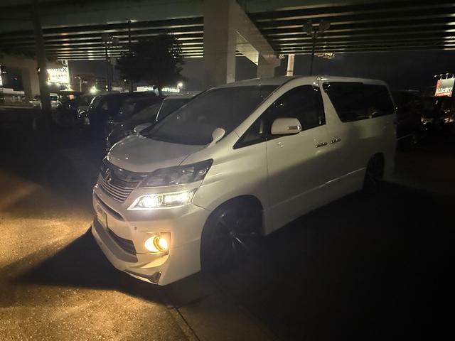ヴェルファイア 2.4Z ゴールデンアイズII モデリスタエアロ 車高調 社外20インチアルミホイール 両側パワースライドドア パワーバックドア 前後ドライブレコーダー 社外ナビ Bluetooth ETC バックカメラ プッシュスタート(32枚目)