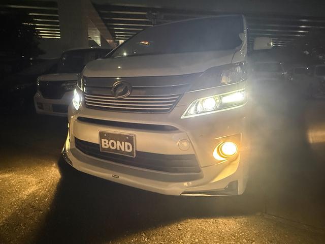ヴェルファイア 2.4Z ゴールデンアイズII モデリスタエアロ 車高調 社外20インチアルミホイール 両側パワースライドドア パワーバックドア 前後ドライブレコーダー 社外ナビ Bluetooth ETC バックカメラ プッシュスタート(33枚目)